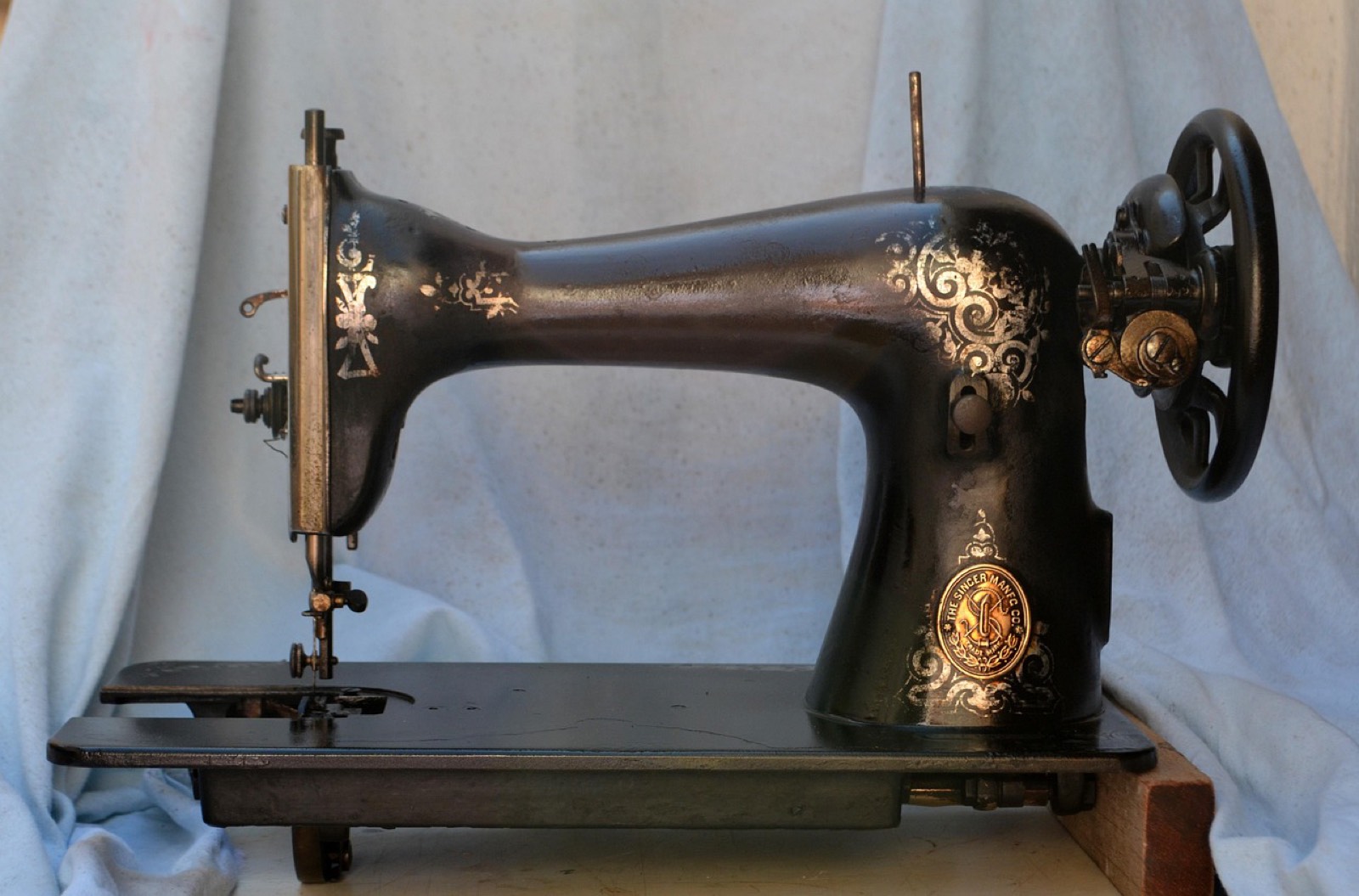 Broderie textile d'entreprise sur échantillon de vêtement de travail